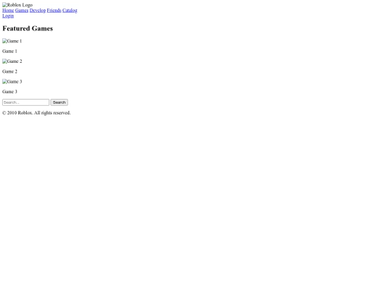 testsite screenshot