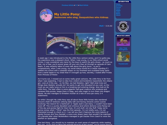 Fun Stuff/xentertainment_mlp_pilot_review screenshot