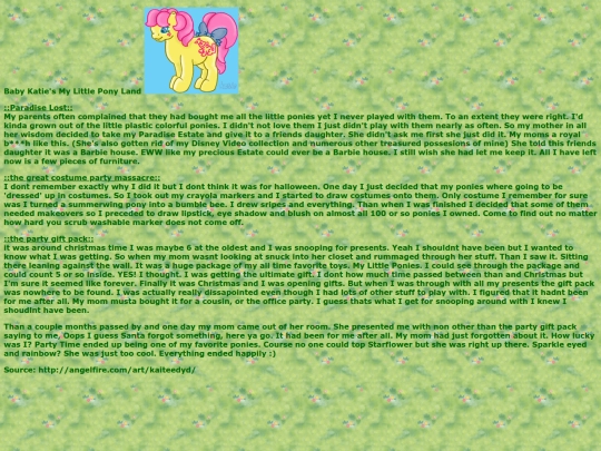 blossom-section/baby-katies-mlp-land screenshot