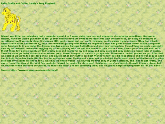 blossom-section/babyfirefly-and-cottoncandys-pony-playland screenshot