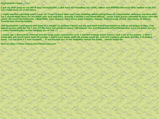 blossom-section/cherrycakes_place screenshot