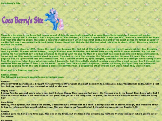 blossom-section/coco-berrys-site screenshot