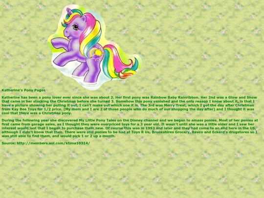 butterscotch-section/katherines-pony-pages screenshot
