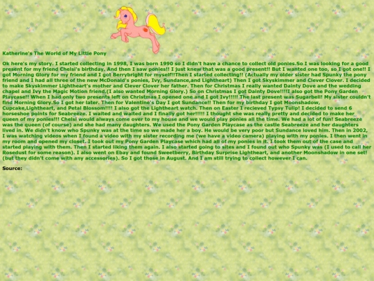 butterscotch-section/katherines-the-world-of-mlp screenshot
