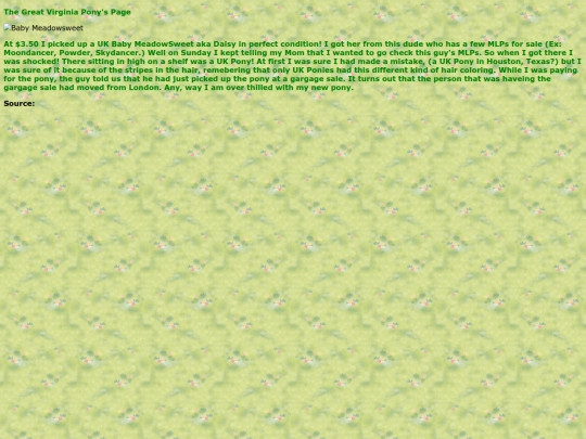 minty-section/thegreatvirginiaponyspage screenshot