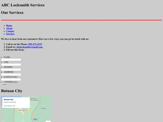 contact screenshot