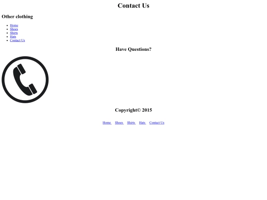 Contact screenshot