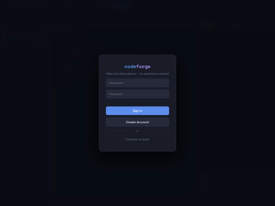 worm-engine/codeforge screenshot