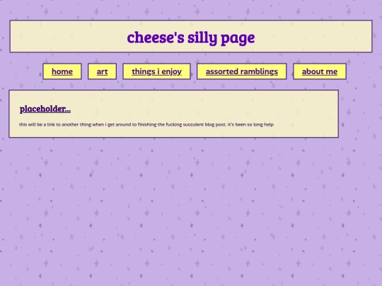 blog screenshot