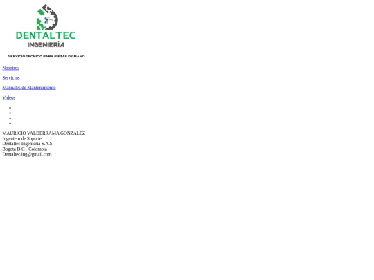 Dentaltec.ing screenshot