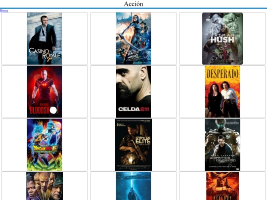 Acción/galeria screenshot