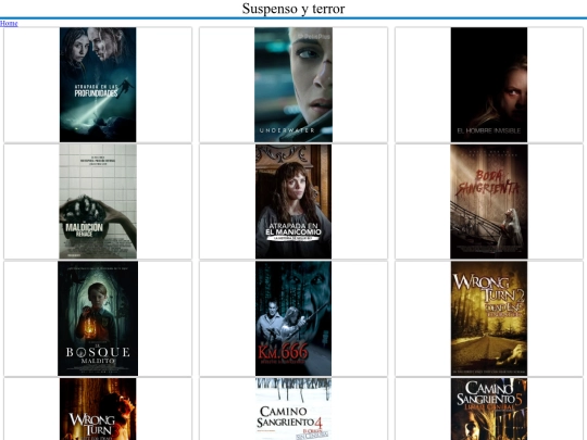 Suspenso y terror/galeria screenshot