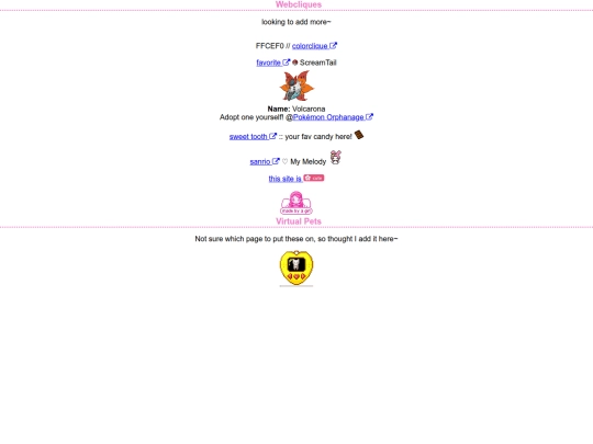 cliques screenshot