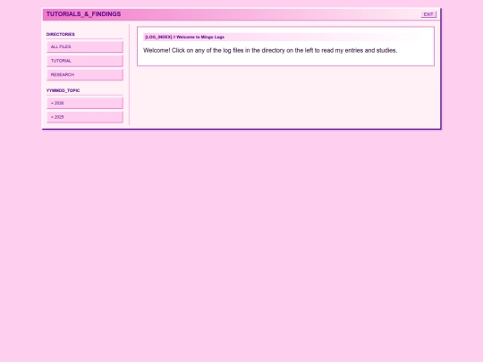 tutorials screenshot