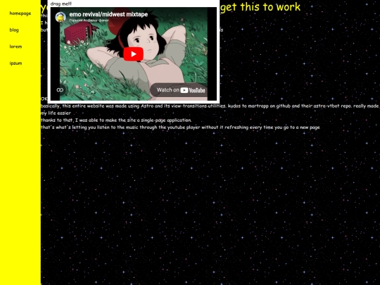testpage screenshot