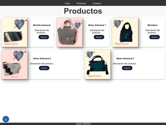productos screenshot