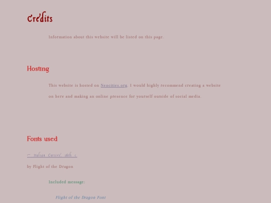 credits screenshot