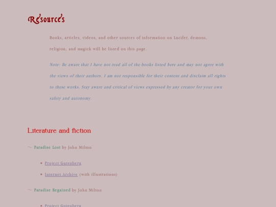 resources screenshot