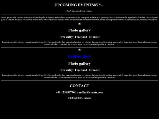 events/event screenshot