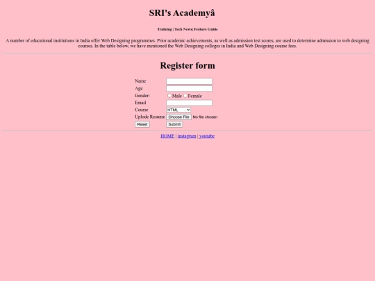 sss/register screenshot