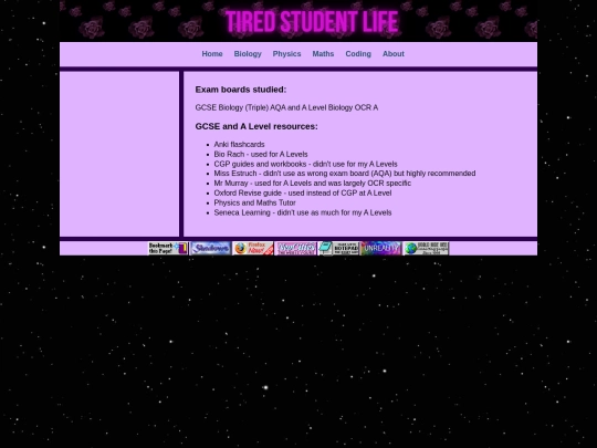 subjects/biology screenshot