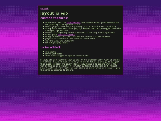 accesibility screenshot