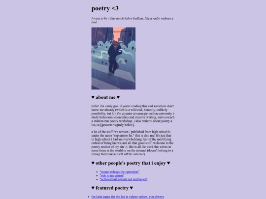 poetry screenshot