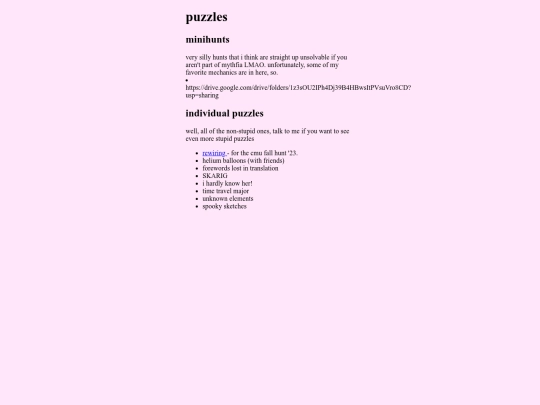 puzzles screenshot