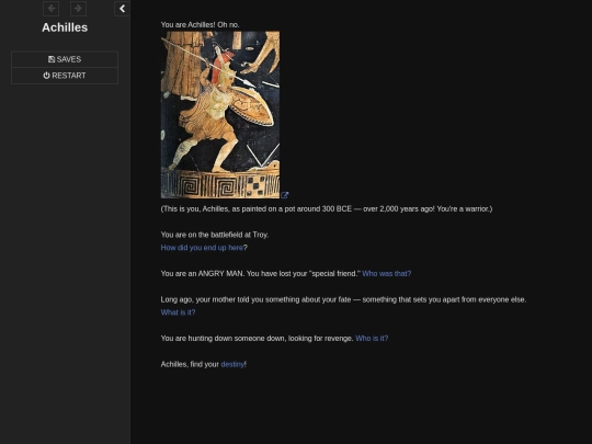 Achilles screenshot