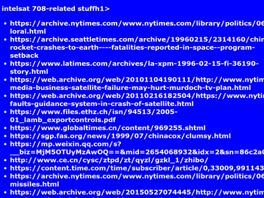 links screenshot