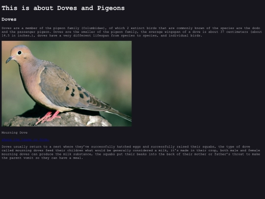DovesAndPigeons screenshot