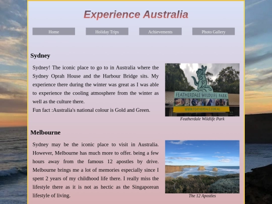 australia screenshot