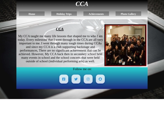 cca screenshot