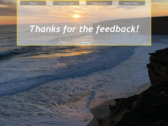 feedbackresponse screenshot
