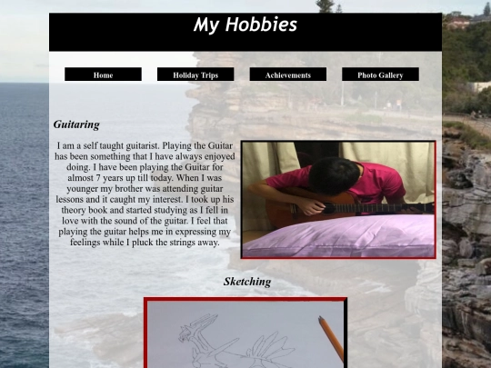 hobbies screenshot