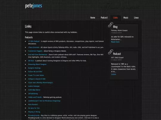 links_new screenshot