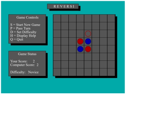 reversi/game screenshot