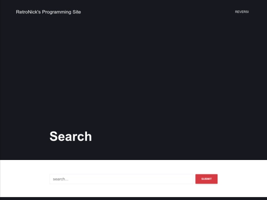 search screenshot