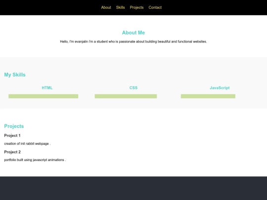 portfolio screenshot