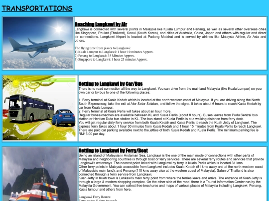 transportation screenshot