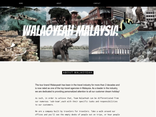 walaoyeah main page screenshot