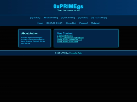 shmup-blog screenshot