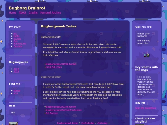 bugborgweek screenshot
