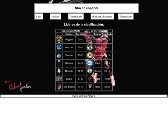 clasificacion screenshot