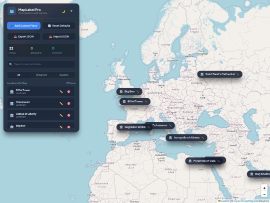 maps screenshot