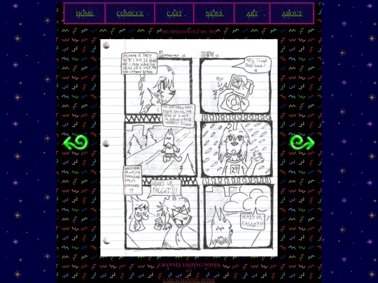 headmanwolf/comic/strips/001 screenshot