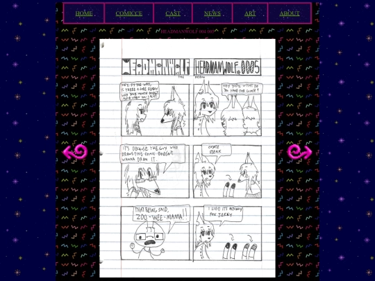 headmanwolf/comic/strips/003 screenshot
