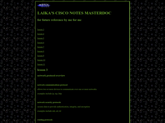 notes/cisconotes screenshot