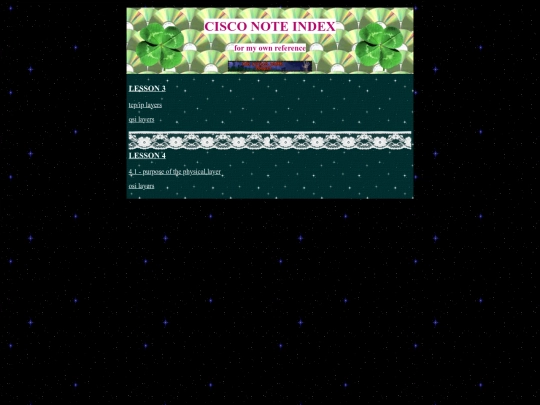 notes/noteindex screenshot