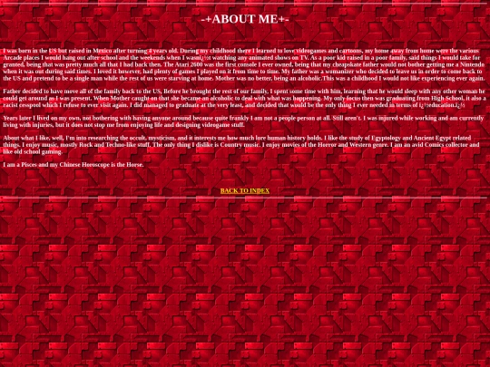 aboutme screenshot